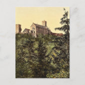 Wartburg, van het Castle Eisenach, Thüringen, Duit Briefkaart (Voorkant)