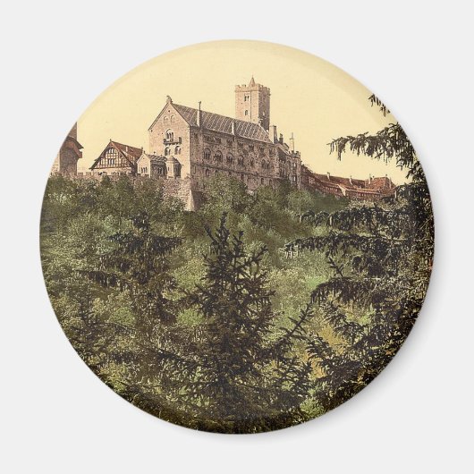 Wartburg, van kasteel Eisenach, Thüringen, Duitsla Magneet (Voorkant)