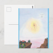 Wartercolor fantastische wereld een geweldig sproo briefkaart (Voorkant / Achterkant)