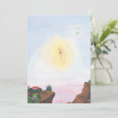 Wartercolor fantastische wereld een geweldig sproo kaart (Staand voorkant)