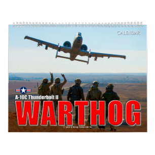 WARTHOG - A-10C Thunderbolt II Kalender