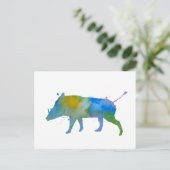 Warthog Briefkaart (Staand voorkant)