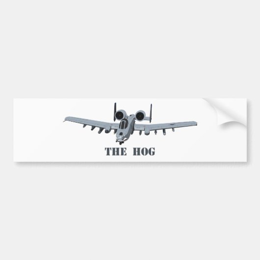 Warthog Bumpersticker (Voorkant)