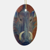 Warthog Keramisch Ornament (Rechts)