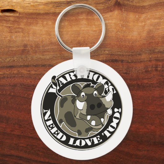 Warthog Love Sleutelhanger (Voorkant)