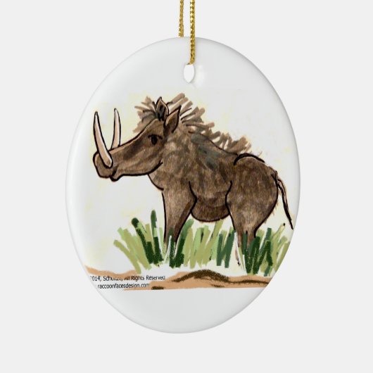 Warthog Ornament (Rechts)