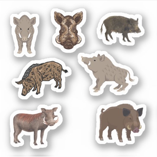 Warthog Stickers (Voorkant)