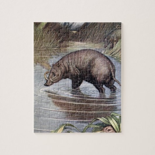 Warthog van Louis Sargent,  wilde dieren Legpuzzel (Verticaal)