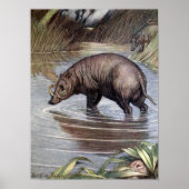 Warthog van Louis Sargent,  wilde dieren Poster (Voorkant)