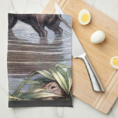 Warthog van Louis Sargent, wilde dieren Theedoek (Quarter Fold)