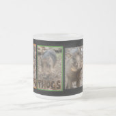 WARTHOGS met beschrijving Matglas Koffiemok (Center)