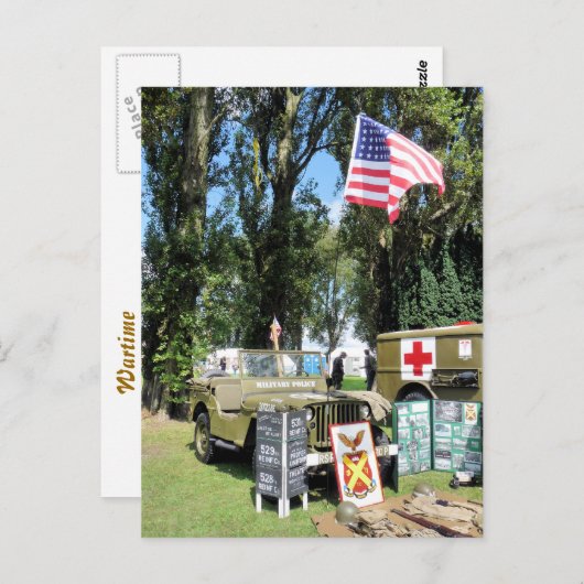 WARTIME BRIEFKAART (Voorkant / Achterkant)