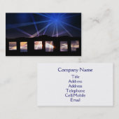 WARTIME GHOSTS WALES UK VISITEKAARTJE (Voorkant / Achterkant)