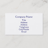 WARTIME GHOSTS WALES UK VISITEKAARTJE (Achterkant)