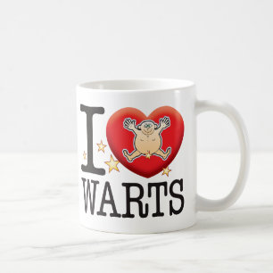 Warts Love Man Koffiemok