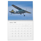 Warvogels — ZK-ARJ (gemiddelde maand van 2 bladzij Kalender (Jan 2027)