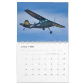 Warvogels — ZK-ARJ (grote maand van 2 pagina) Kale Kalender (Jan 2027)