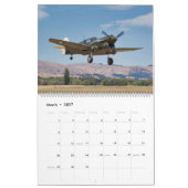 Warvogels — ZK-ARJ (grote maand van 2 pagina) Kale Kalender (Mar 2027)