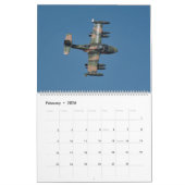 Warvogels — ZK-ARJ (grote maand van 2 pagina) Kale Kalender (Feb 2026)