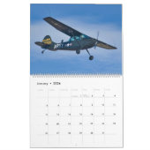 Warvogels — ZK-ARJ (grote maand van 2 pagina) Kale Kalender (Jan 2026)