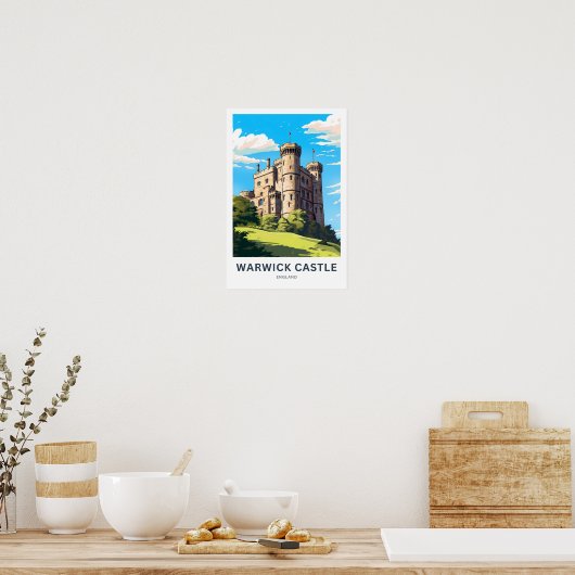 Warwick Castle, Engeland Poster (Keuken)
