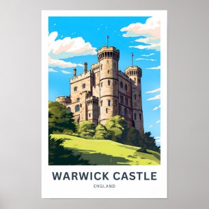 Warwick Castle, Engeland Poster