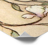 Warwick Goble het meisje en de paradijsvogel Poster (Hoek)