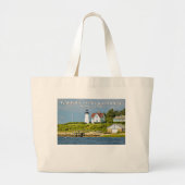 Warwick Neck Lighthouse, Rhode Island Canvas tas (Voorkant)