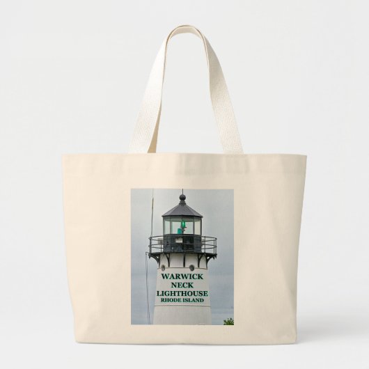 Warwick Neck Lighthouse, Rhode Island Canvas tas (Voorkant)