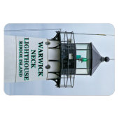Warwick Neck Lighthouse, Rhode Island Flexi Magnet Magneet (Horizontaal)