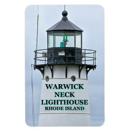 Warwick Neck Lighthouse, Rhode Island Flexi Magnet Magneet