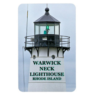 Warwick Neck Lighthouse, Rhode Island Flexi Magnet Magneet