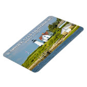 Warwick Neck Lighthouse, Rhode Island Flexi Magnet Magneet (Linkerzijde)