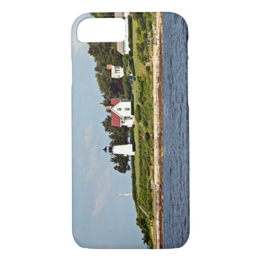 Warwick Neck Lighthouse, Rhode Island iPhone Case (Achterkant)