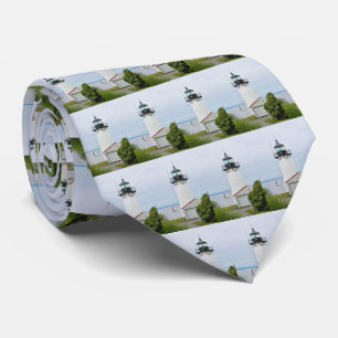 Warwick Neck Lighthouse, Rhode Island Mannen Strop Stropdas