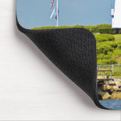 Warwick Neck Lighthouse, Rhode Island Mousepad Muismat (Hoek)