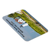 Warwick Neck Lighthouse, Rhode Island Photo Magnet Magneet (Rechterzijde)