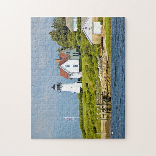 Warwick Neck Lighthouse, Rhode Island Puzzle Legpuzzel (Verticaal)