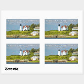 Warwick Neck Lighthouse, Rhode Island Stickers (Vel)