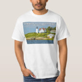 Warwick Neck Lighthouse, Rhode Island T-Shirt (Voorkant)