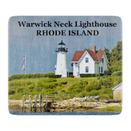 Warwick Neck vuurtoren Rhode Island snijplank