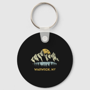 Warwick New York Berg Zonsondergang Zonsopgang Ny  Sleutelhanger