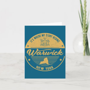 Warwick New York Daar Begint Mijn Verhaal  Kaart