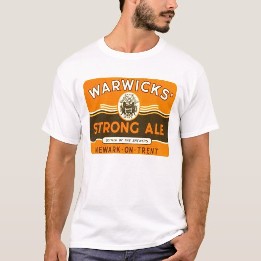 Warwicks' Strong Ale T-shirt (Voorkant)