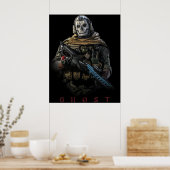 Warzone Ghost Poster (Keuken)