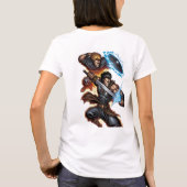 🌪️ Warzone Legends - Explosive Comic Art T-shirt (Achterkant)