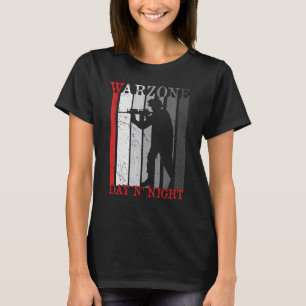 Warzone Merch Merchandise Day N' Night Gulag Vinta T-shirt