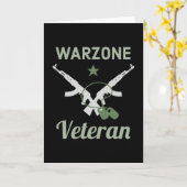 Warzone Veteran Gaming Verdansk Gamer Kaart (Gele Bloem)