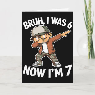 Was 6 7 jaar oud 7de verjaardag 67 meme dabbing jo kaart