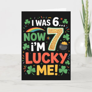 Was 6 7 kids 7e verjaardag st patricks dag 2026 kaart